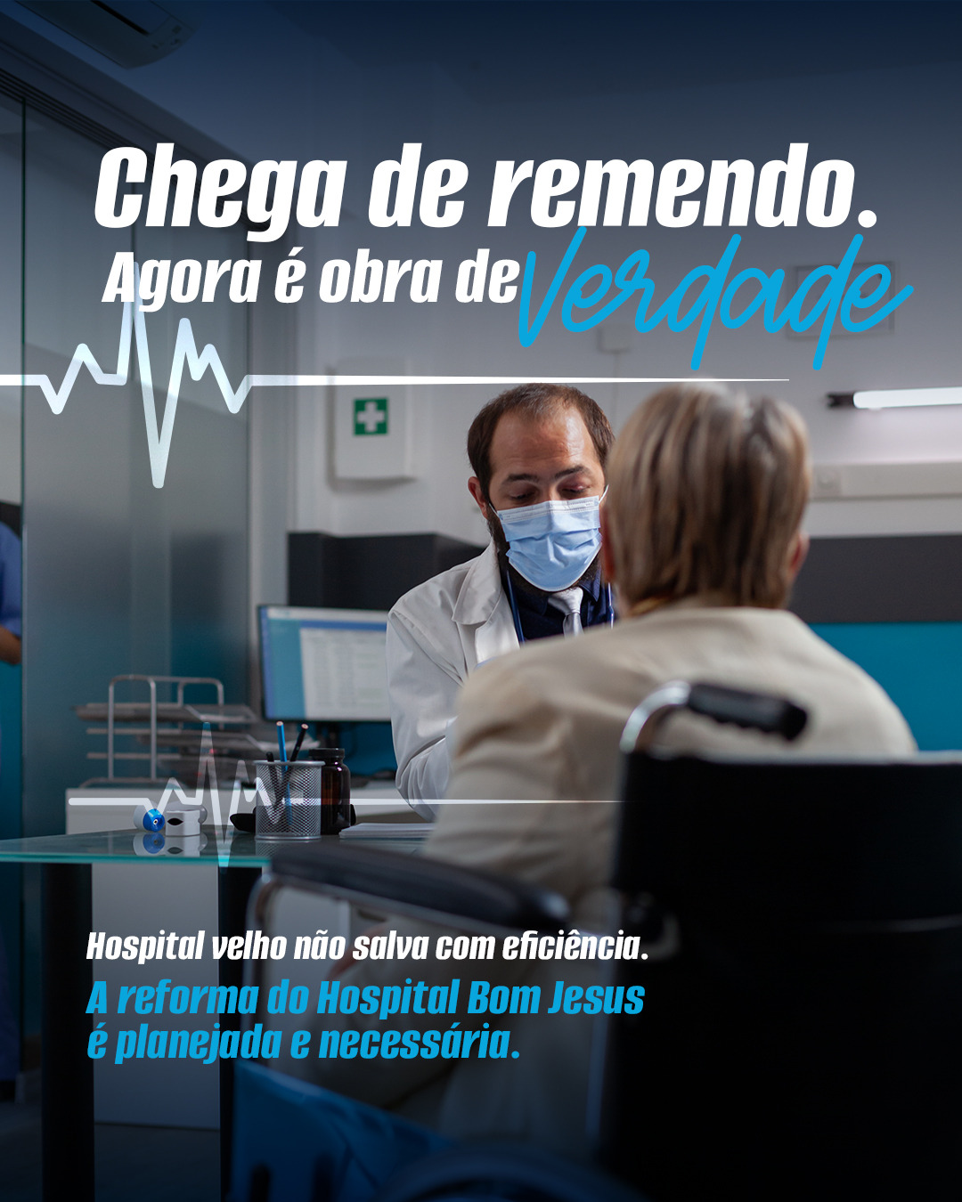 Chega de remendo. Agora é obra de verdade